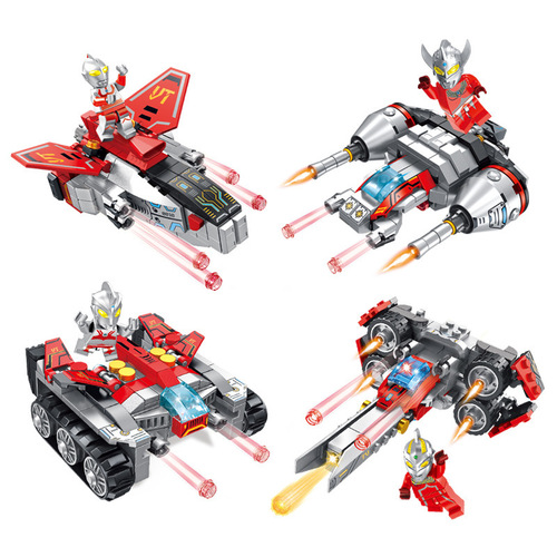 Panlongsu Compatible LEGO Technic Tarō Official Ultraman Robot Car Assembly Toy for Kids