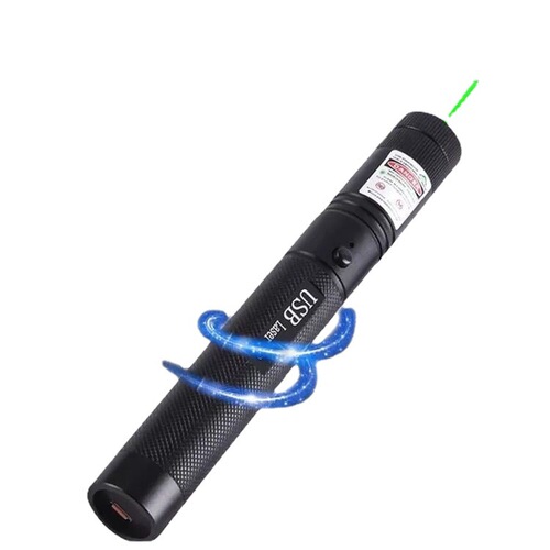 303 rechargeable USB laser flashlight outdoor laser flashlight pointer pen sales indicator pen laser gift