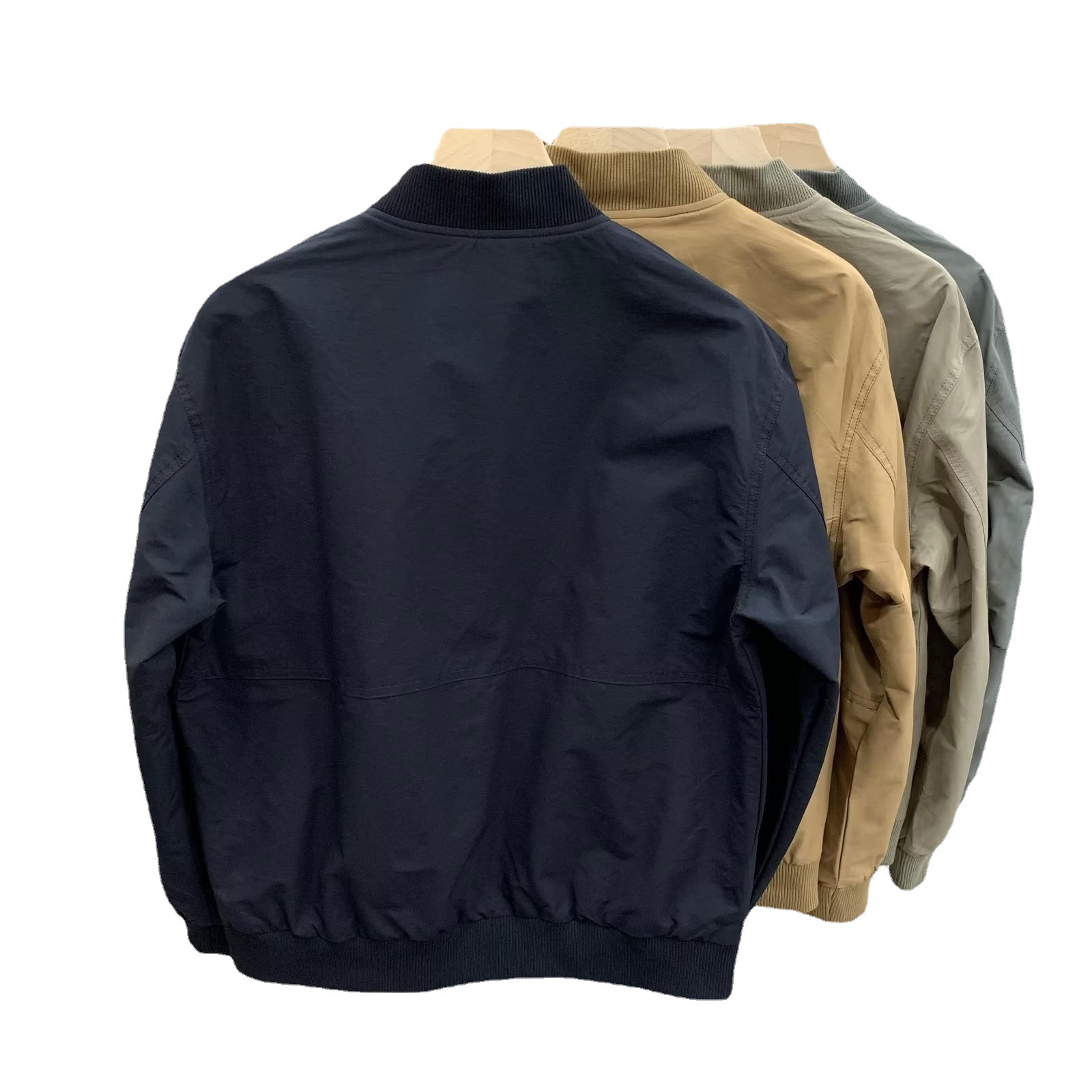 Men's Jacket Spring Autumn Waterproof Versatile Work Jacket_voghion.com
