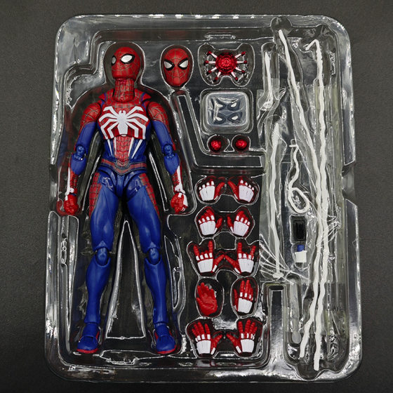 Quality Choice: WD Hero Expedition SHF Action Spider-Man Hand, Perfect Combination of Game and Animation