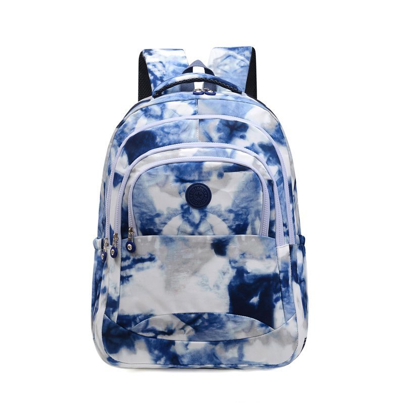 Nueva mochila transfronteriza tendencia de bolsas escolares de estudiantes de secundaria bolsas de nylon de gran capacidad mochila mono colgante
