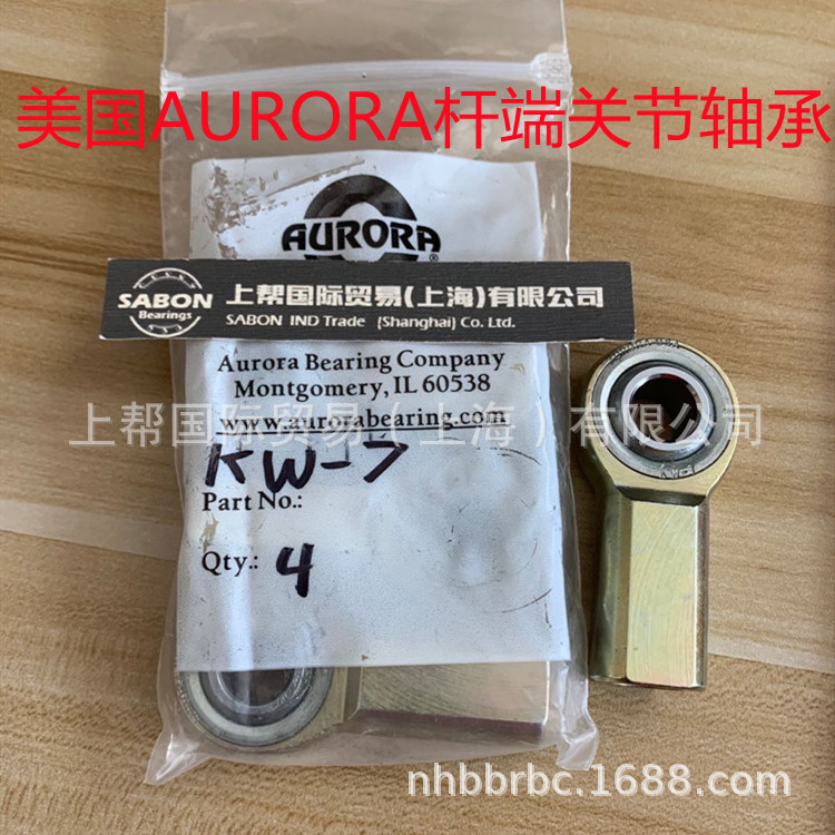 美国AURORA轴承 AURORA关节轴承 AURORA杆端关节轴承 进口正品