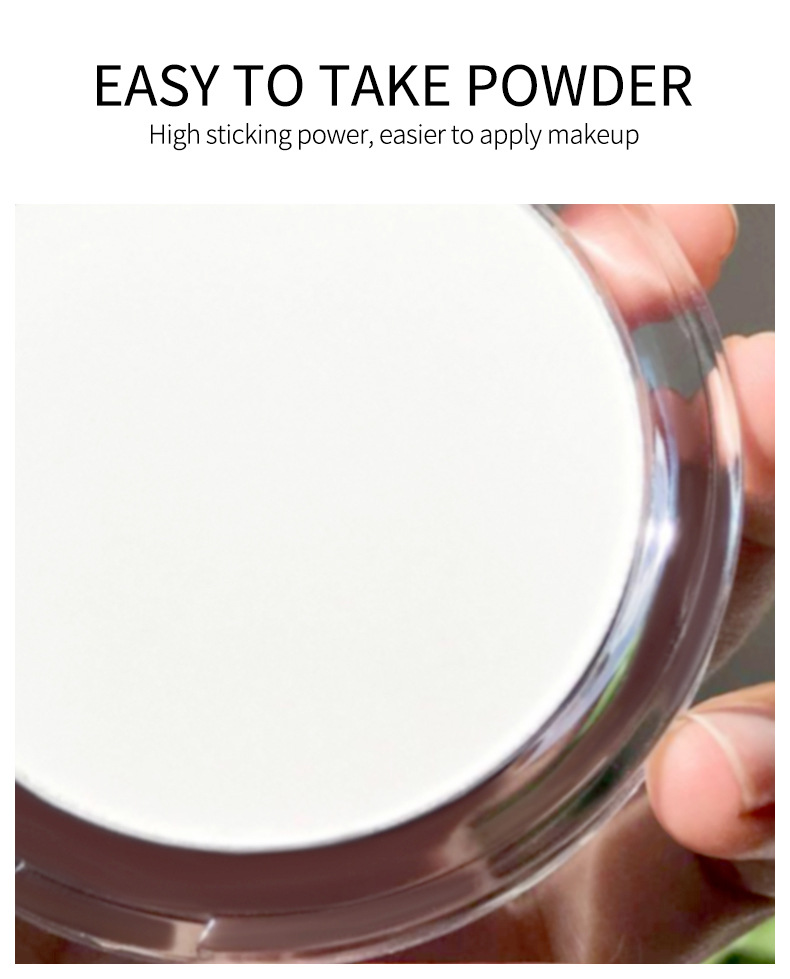 VIBELY setting Powder, high appearance level, concealer, brightening, oil-control, long-lasting, sweat-proof and non-smudge setting powder puff undefined