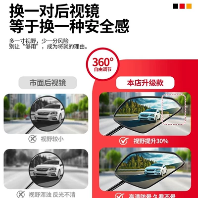 Motorcycle rearview mirror Electric Scooter Reflector