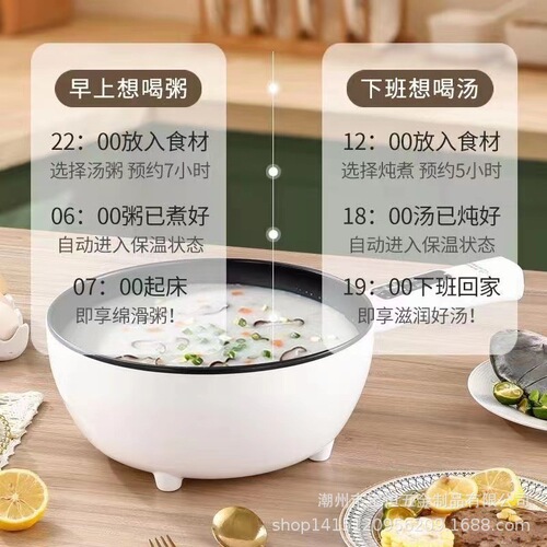 110v3L/4L multifunctional electric cooking pot student dormitory electric heating pot small electric pot hot pot electric wok 220v