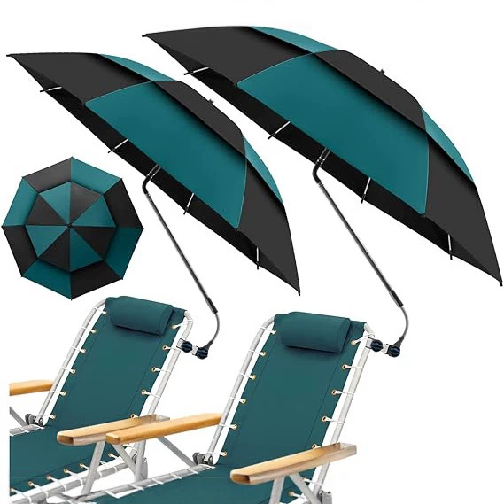 windproof double-layer beach umbrella for camping
