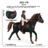K303-1 hollow black steed+riding official