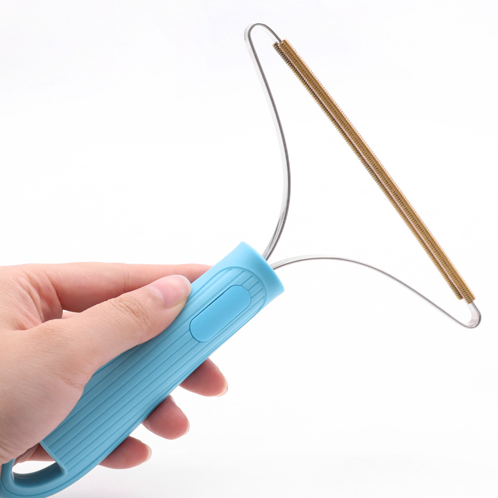 Mango raspador de mascotas, raspador de alfombra de pelo, limpiador de pelo de perro, artefacto de depilación, suministros de limpieza al por mayor