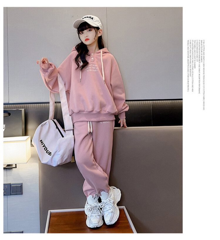 Girls and Auumn Se 2023 New Spring Korean Ediion Popular Fashion Children's Baseball Sui Two piece_voghion.com