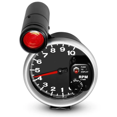 Led Tachometer 10000Rpm 127mm automobile instrument - tachometer-black