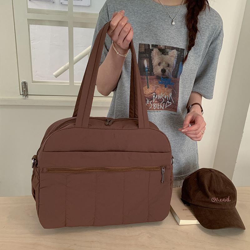 Cloud Travel Bag Women's Large Capacity Shoulder Handbag Tote Bag Short Trip Luggage Sports Gym Bag