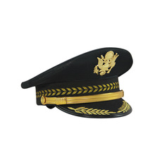 定做代加工海事海员大盖帽定制logo定做帽子大盖帽新六部帽子