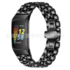 适用Fitbit charge5七珠钢带金属不锈钢手表表带charge5智能表带|ru