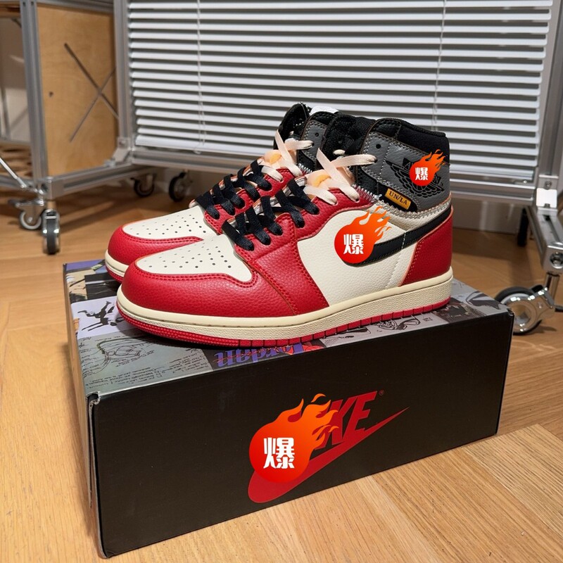 Air Aj1 Jordan 1 Collaboration Model Unisex High-Top Comfortable and Durable Retro Basketball Sneakers Air Aj1 Jordan 1 Collaboration Model Unisex High-Top Comfortable and Durable Retro Basketball Sneakers