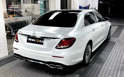 Auto Color Change Film: Film Electro-Optical Metal White Body - pet-electro-optical-metallic-white-15m-width-1m-length-scraper-default-item