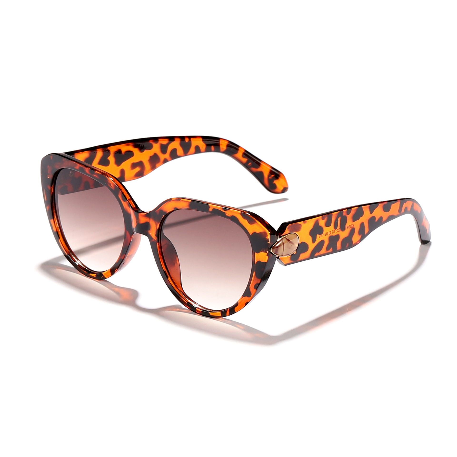 Nuevas gafas de sol ojo de gato, accesorios de gemas de personalidad europea y americana, moda transfronteriza, gafas de sol anti-ultravioleta al aire libre de todo fósforo, mujeres