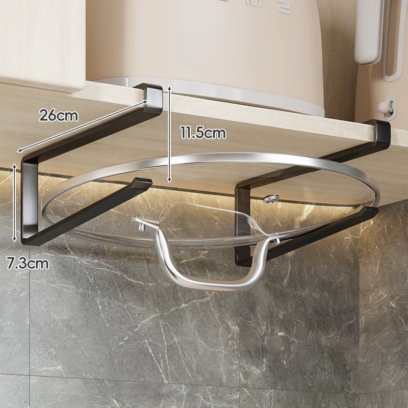 Transfronterizos de cocina toallas de papel estante de almacenamiento sin agujeros de gabinete de papel enrollado de cocina toallas de papel almacenamiento colgante