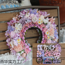 泉州簪花头饰diy发箍辅料饰品 工作室做手工材料包配件高颜值花环