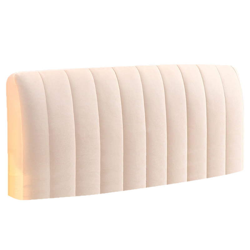 Espesado 2025 nuevo verano de alta sensación cubierta de cabeza de cama de madera respaldo paquete blando todo incluido cuatro estaciones cubierta de polvo universal