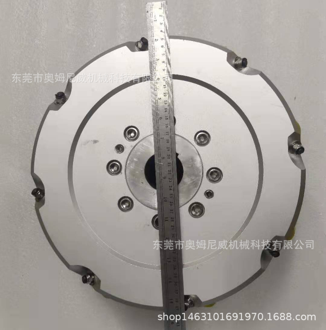 15英寸375mm工业AGV全向轮/麦克纳姆轮(负载5200公斤/套)高承载