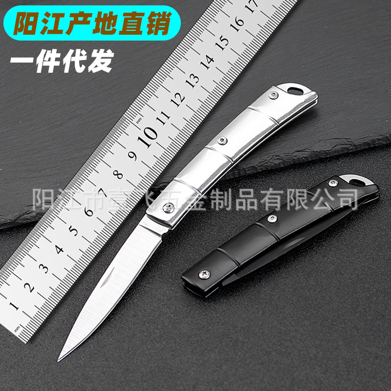 迷你家用锋利水果刀户外折叠口袋刀随身开箱钥匙小刀DEC野外折刀