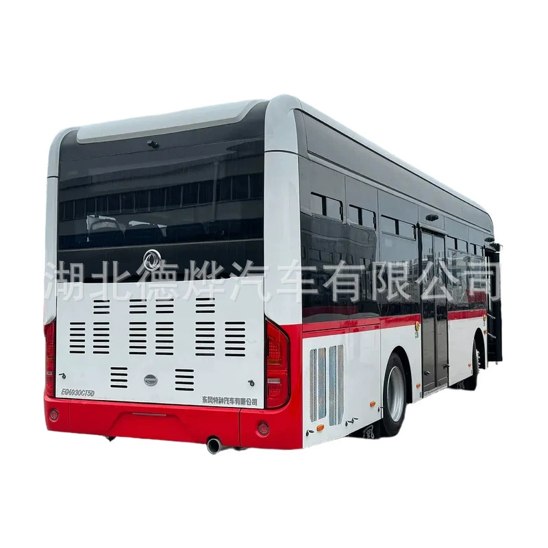 Экспортный тип городского автобуса Dongfeng, передняя подвеска 2, задняя подвеска 4, сидений 28+1