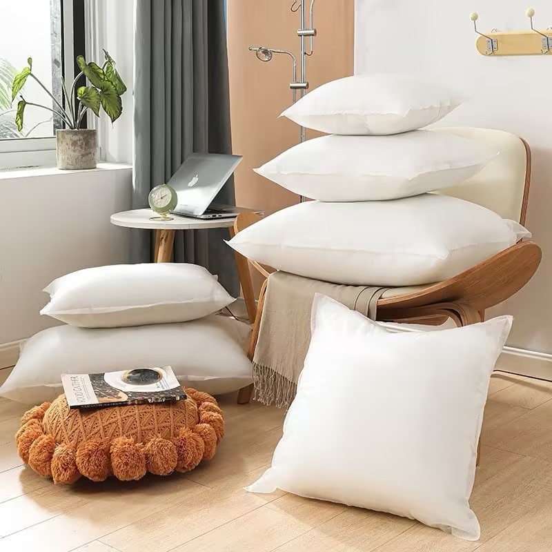 Non-woven pp cotton pillow core square cushion pillow liner pillow core home living room sofa cushion core wholesale