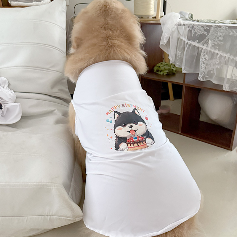 흰색 조끼 생일 시리즈 알래스카