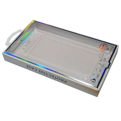 Universal mobile phone case packaging box Tiandi cover Apple universal mobile phone case packaging white gift box paper box