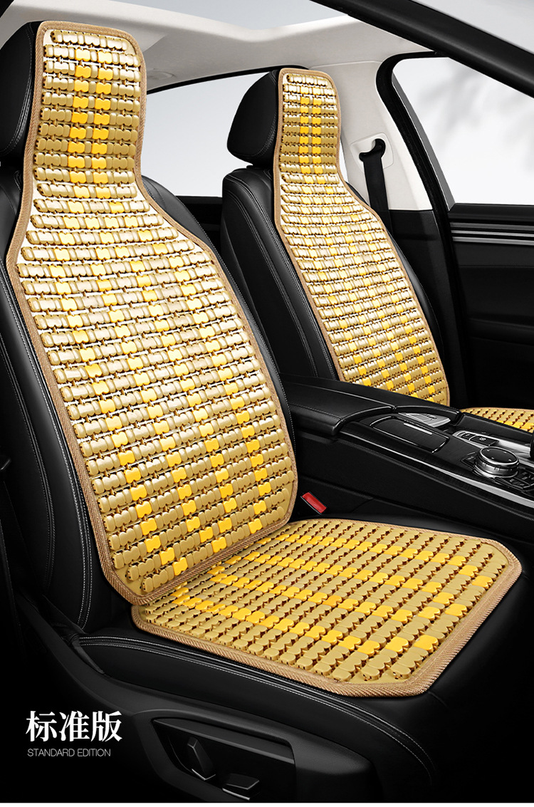 Car Seat Cushion Summer Cooling Pad Bamboo Mat Single Piece Bamboo Mat Breathable Summer Universal Ice Silk Cooling Mat for Trucks