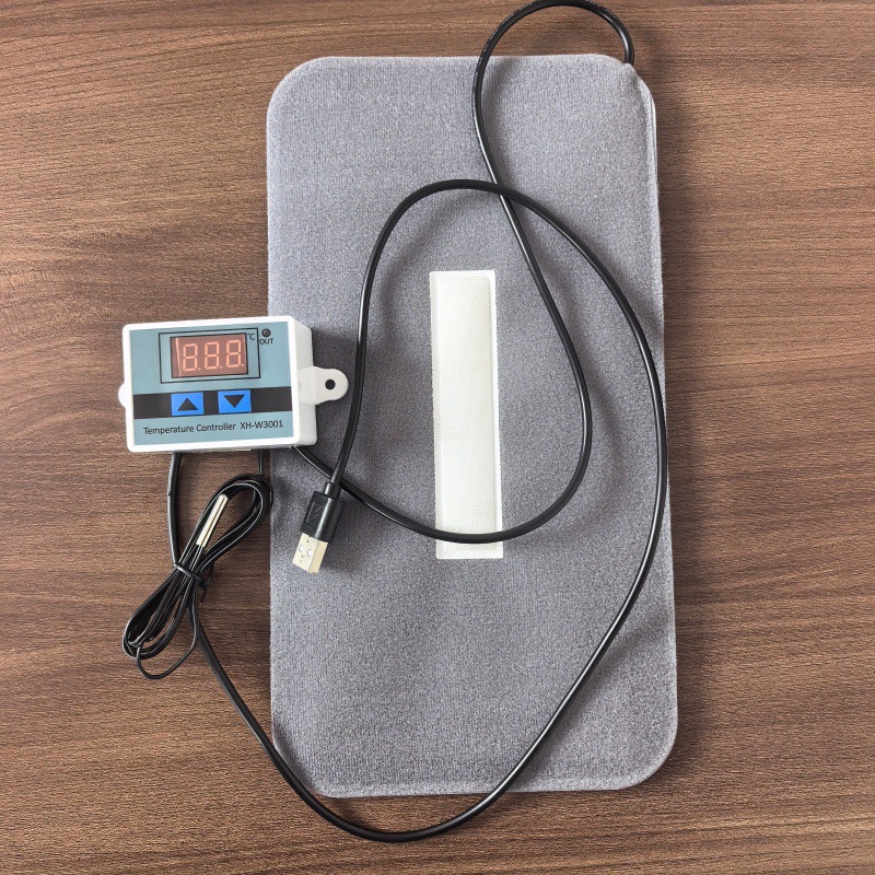 Suministro Exclusivo Transfronterizo de Almohadillas Térmicas para Reptiles Fabricadas en Fábrica con Interruptor de Control de Temperatura, Almohadilla para Mascotas con Infrarrojos PTC.