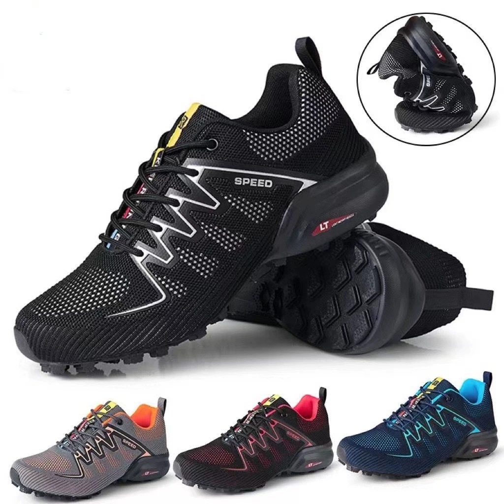 Трансграничные наружные спортивные мужские трансграничные кроссовки повседневная походная обувь для альпинизма нескользящая бег дышащая нескользящая обувь