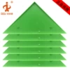 5529 side triangle green 6 pcs/pack