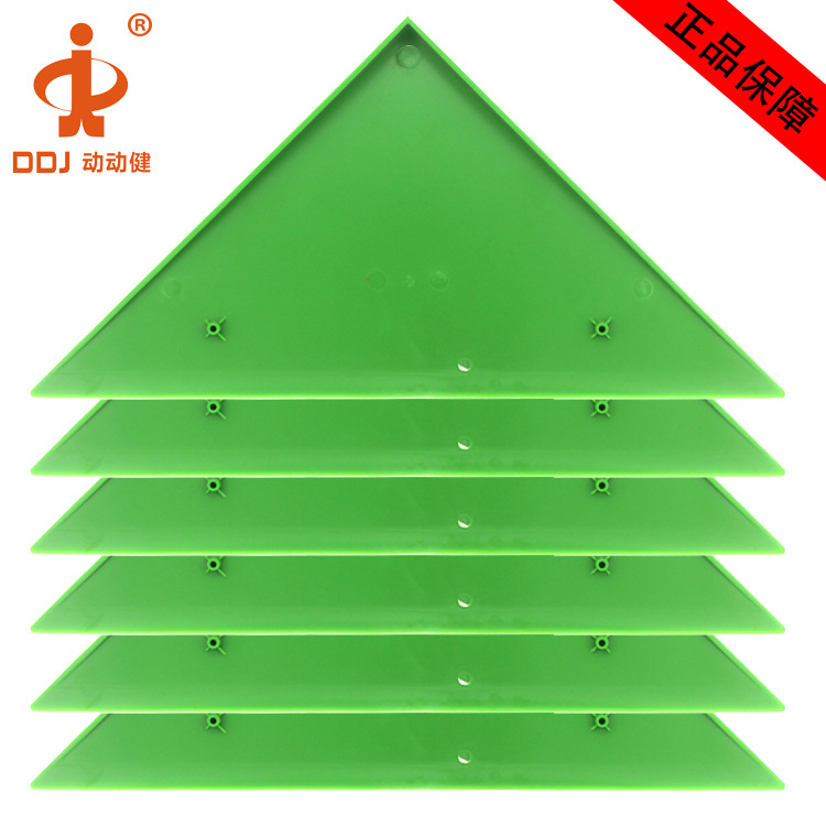 Accesorios de mesa de fútbol de mesa dinámico 5529 máquina de fútbol de mesa triángulo borde 8 Varilla de mesa de tenis de mesa triángulo de borde