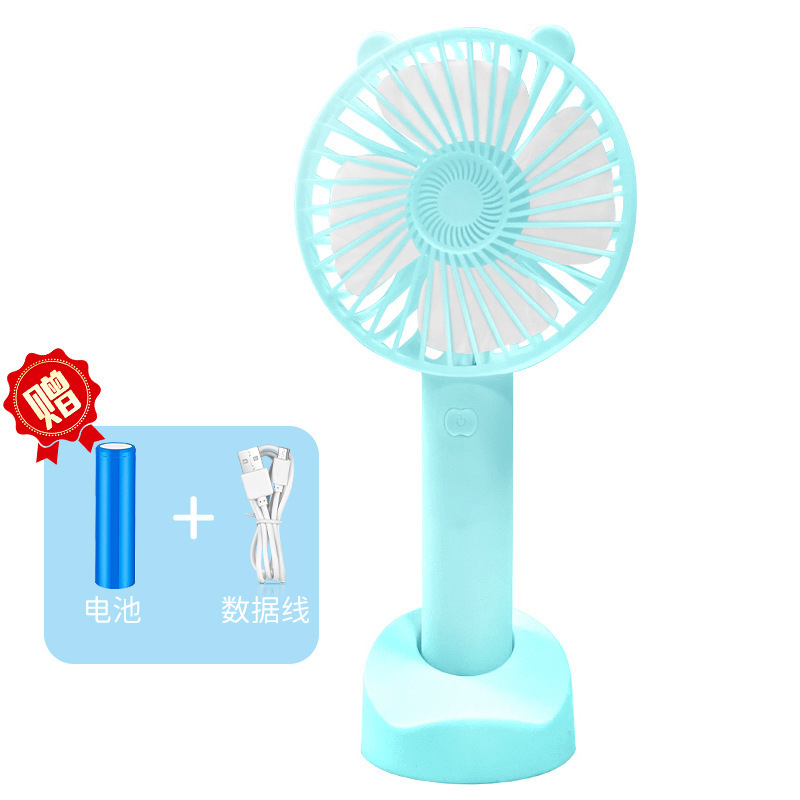 Ventilador de mano modelo de carga de ventilador pequeño usb con pantalla digital Mini ventilador de mano certificado KC/PSE 5 archivos al por mayor