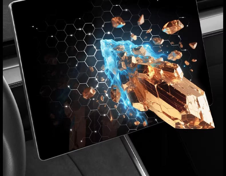 26 Models of Model Y/Yl Tesla Screen Tempered Film with Full Screen Coverage Tempered Glass 16inch Tesla Tempered Film