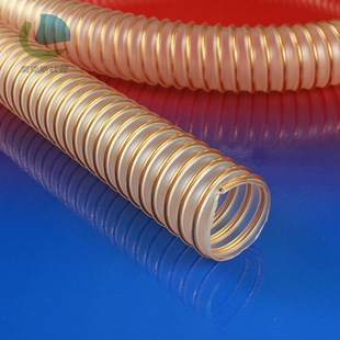 Abrasion Resistant Protection Pipe TPU Abrasion Resistant Steel Wire Hose for Suction and Conveying