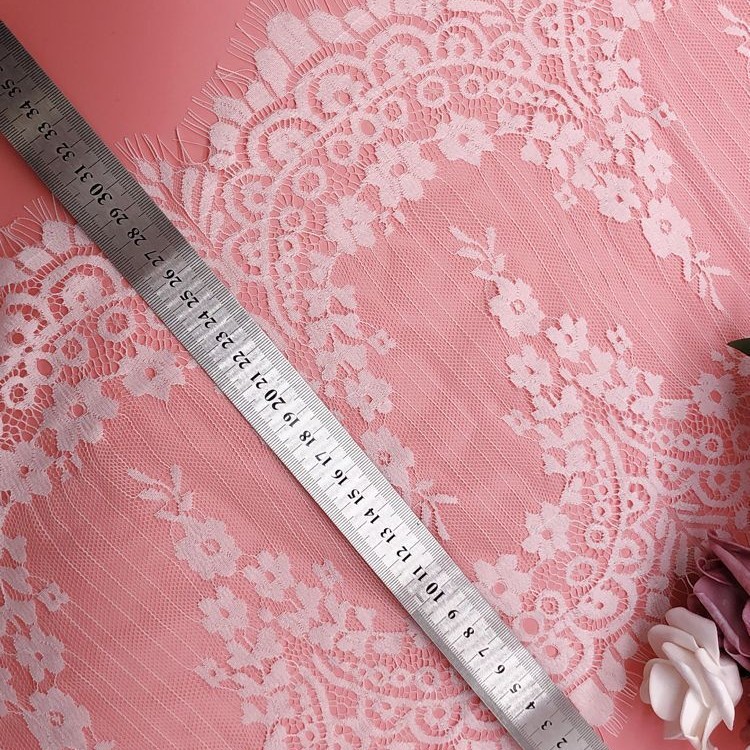 蕾丝花边806#  宽度31cm爆款女装蕾丝裙边服饰锦纶蕾丝睫毛花边