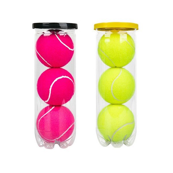 Train with Pressurized Canned Tennis Balls, Practice High-Elasticity and Durable Tennis Balls, Wool Rubber Tennis Balls