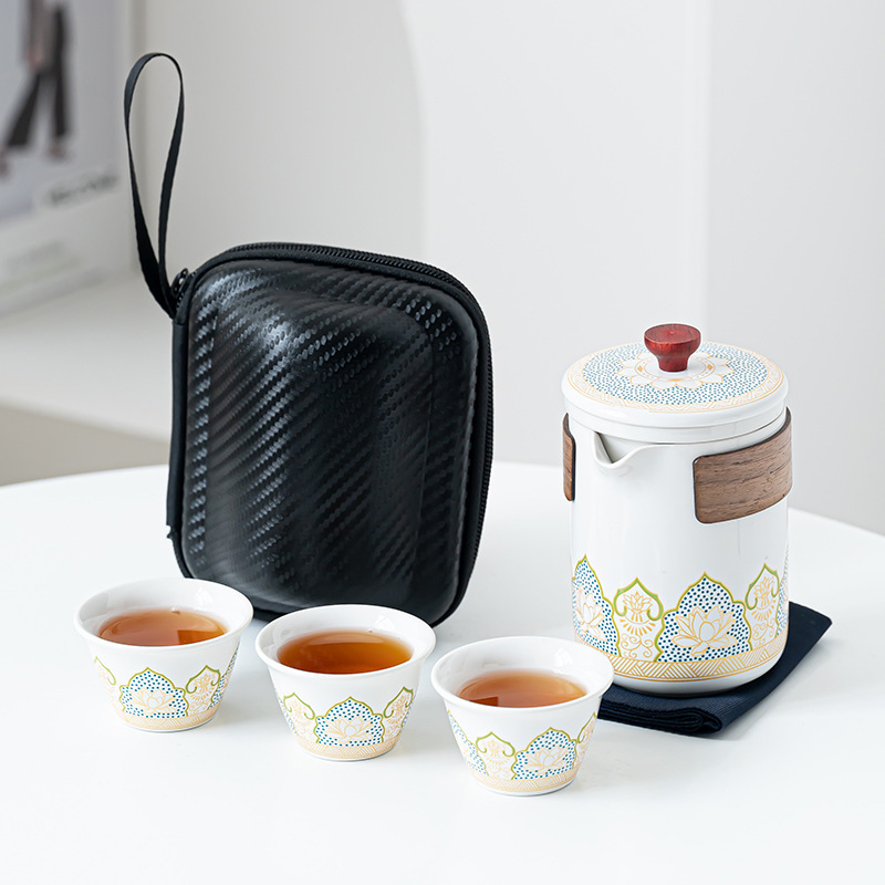 旅行茶器携帯用工夫茶器セット屋外ティーポット|undefined