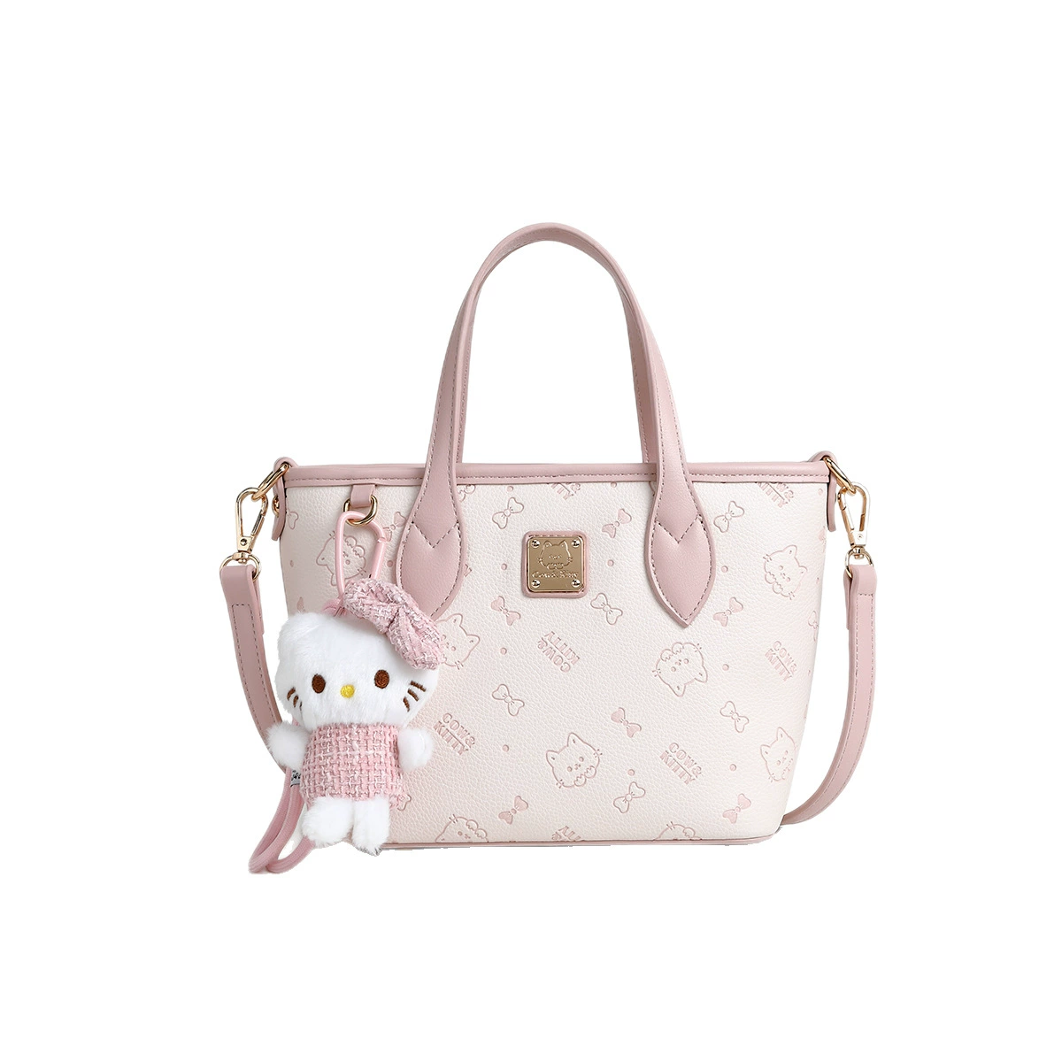 Сумка Handbag Cow & Kitty небольшая наплечная, городской стиль, 20×10×17,5 см