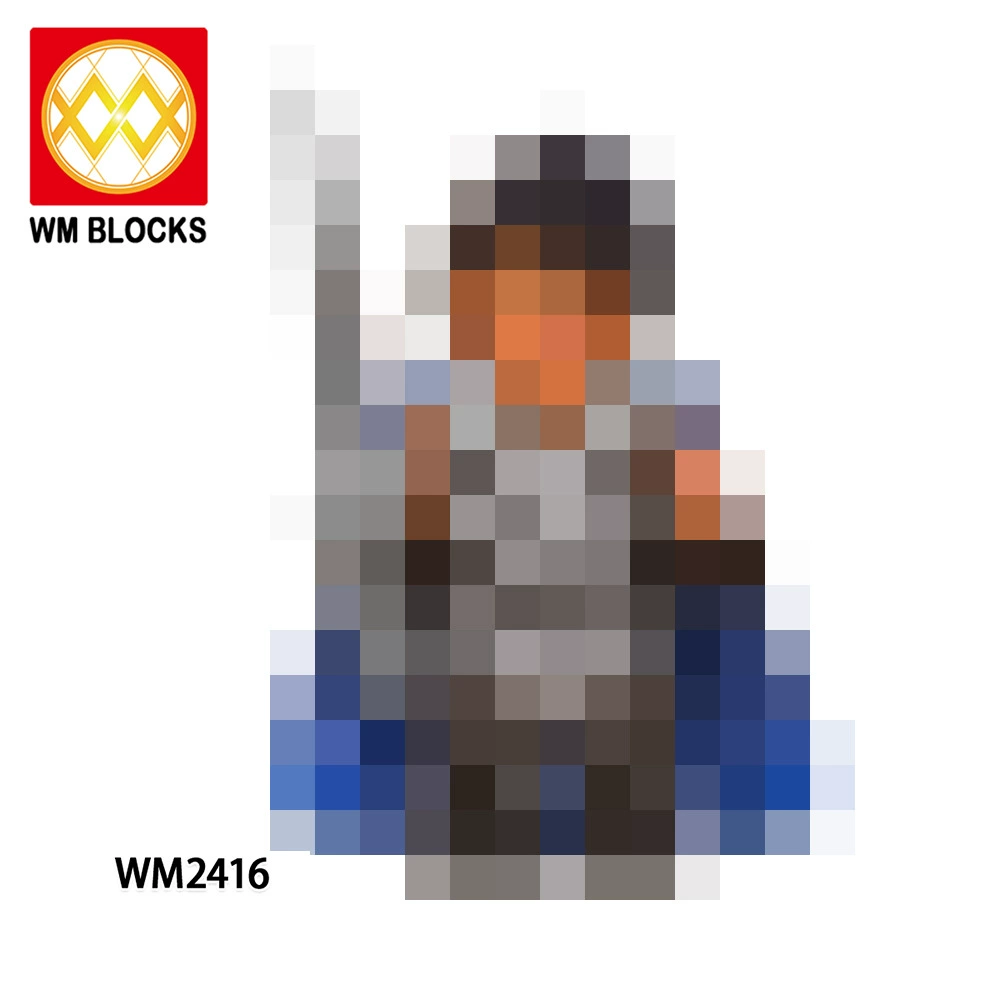 Иностранные торговые товары WM6146 Супер серия фильмов пазл сборная минифигурка игрушка в пакетике