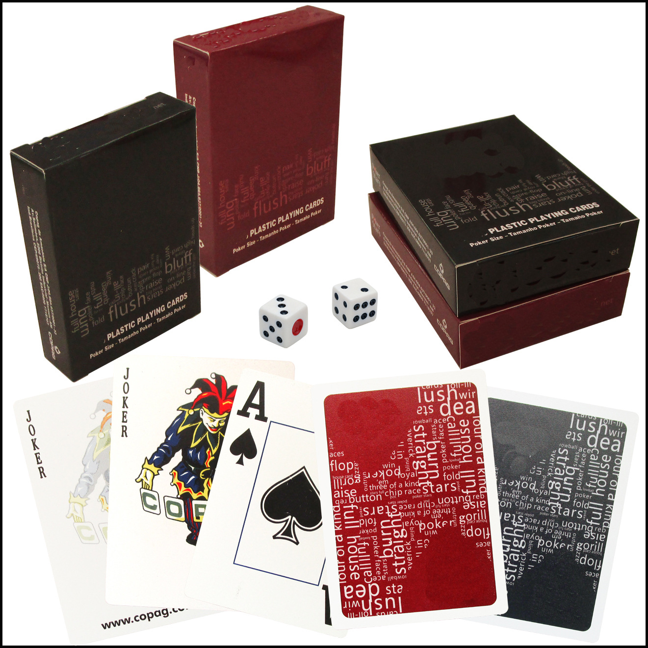 Cartas de juego de PVC de arena fina amarilla en stock, resistentes al desgaste, impermeables, buen tacto, no se rompen fácilmente, superficie lisa.