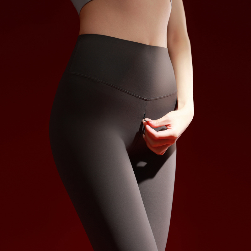 Invisible Zipper Sports Yoga Pants for Women Pilates Fitness 2025 New Outer Wear Shark Pants