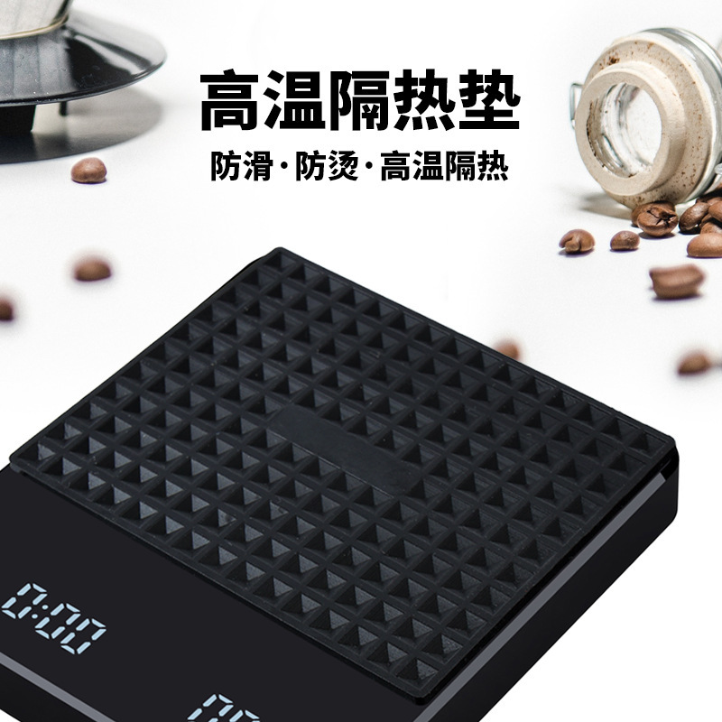 国境を越えた小規模手淹れコーヒー計量計時計量ベーキング家庭用キッチンスケール小型ミニコーヒー電子スケール|undefined