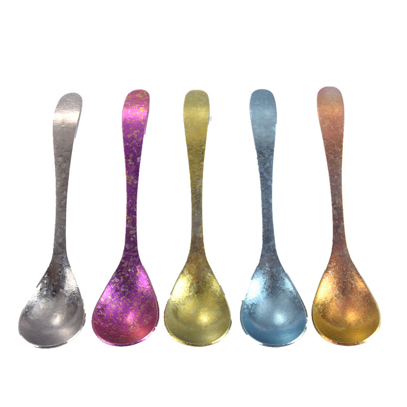 Pure Titanium Stirring Spoon For Coffee Tea And Honey Camping_voghion.com