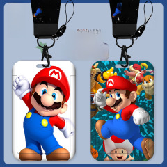 Student nucleic acid code card holder bus access control work permit card holder factory brand card holder Super Mario card holder wholesale