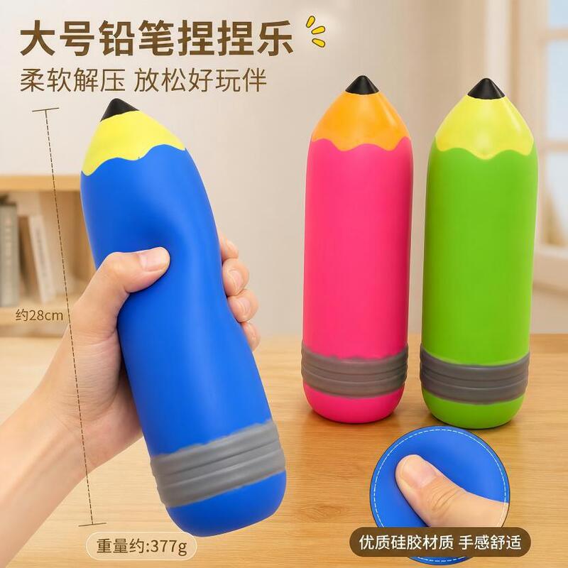Cross-border best-selling realistic pencil squishy toy, a stress-relieving gadget, slow-rebound stress ball for wholesale