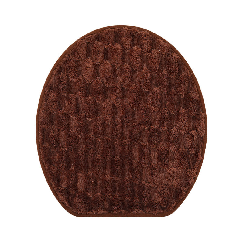 거북이 등껍질 무늬 커버 - 커피색