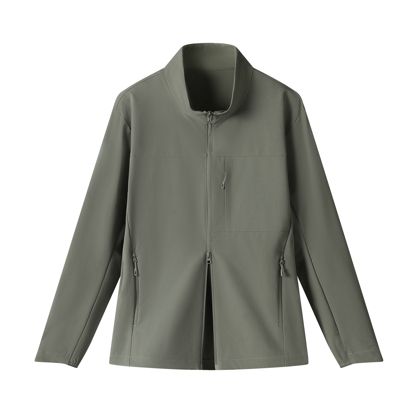 2026 new jacket and trench coat model for autumn and winter, suitable for outdoor leisure, sports, and commuting, with a stand-up collar, simple and comfortable outerwear, workwear
